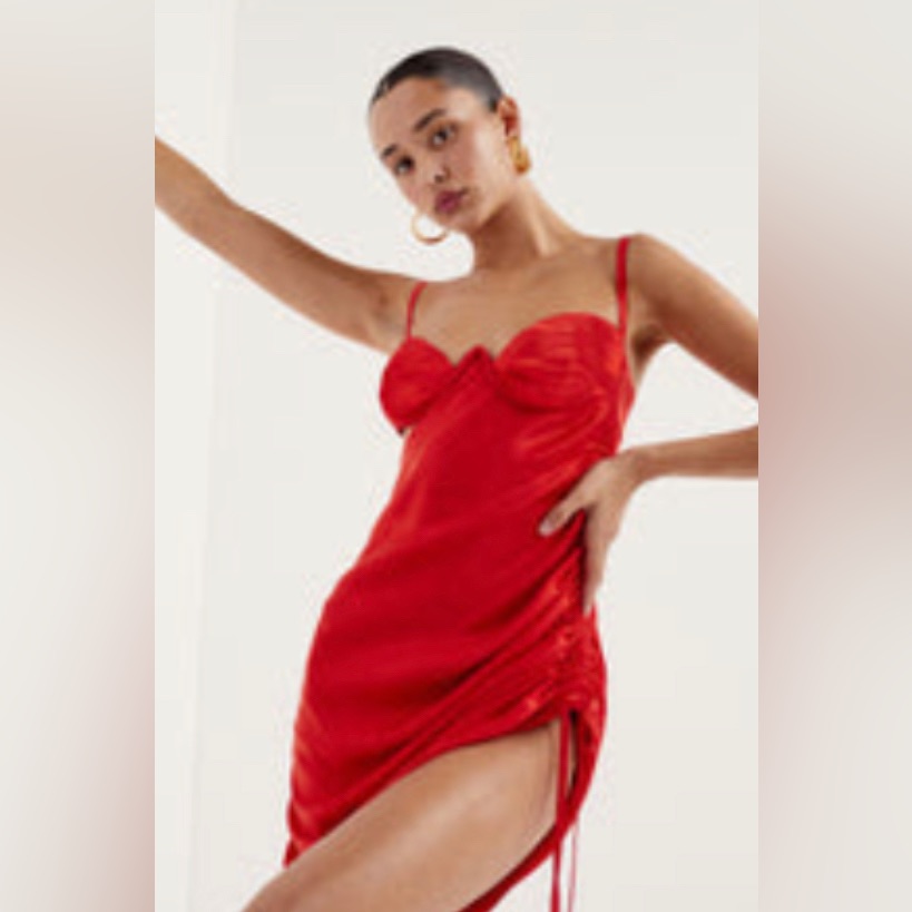 For Love And Lemons Red Dress Size Small (Only Worn Twice)